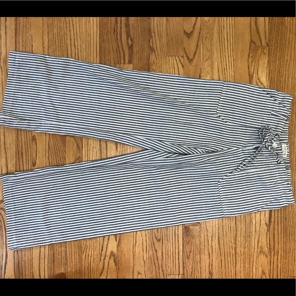 Striped pants like new